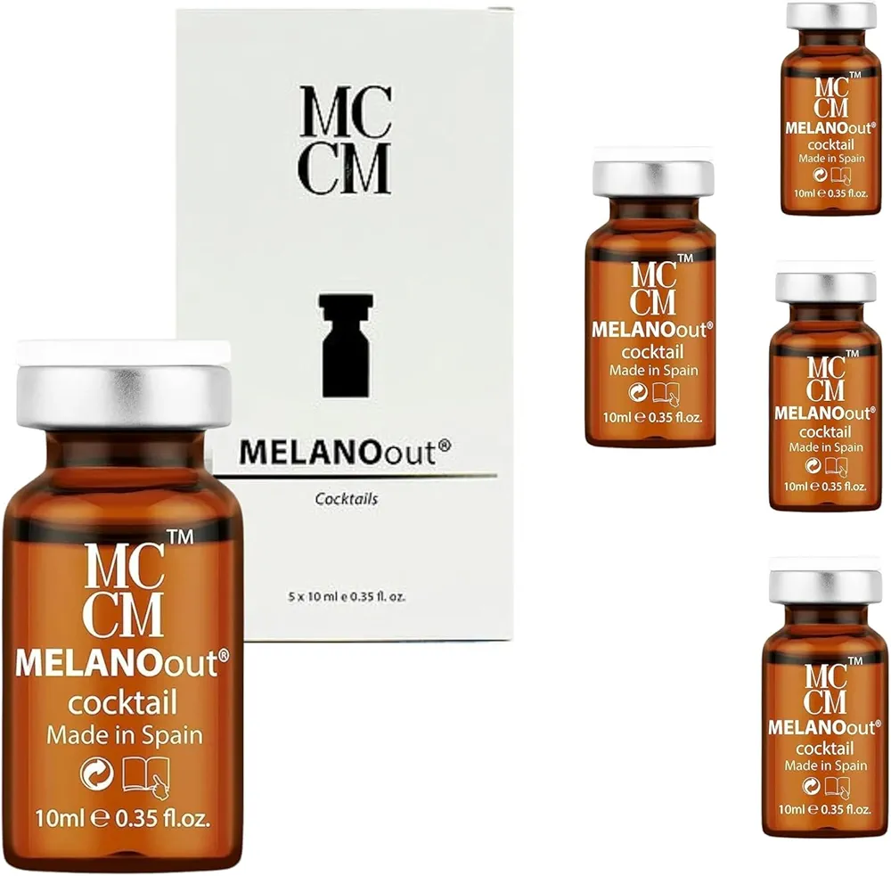 MCCM MelanoOut Cocktail – Dark Spot & Hyperpigmentation Treatment | 5 Vials X 10ml